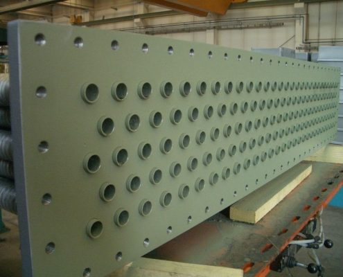 Oil forced cooler — installation